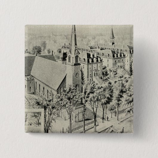 Kirche der Rose, Meriden Button (Vorderseite)