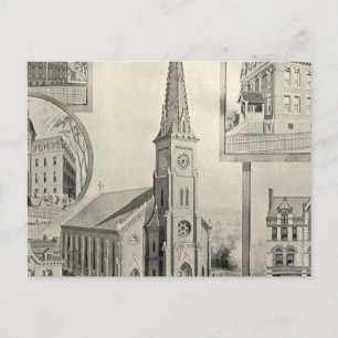Kirche der Unbefleckten Empfängnis, Wasserbury Postkarte
