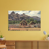 Kirche der Verortung Leinwanddruck (Insitu (Wohnzimmer))