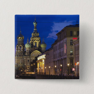 Kirche des Erlösers auf dem vergossenen Blut Button