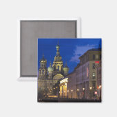 Kirche des Erretters des verschütteten Blutes Magnet (Vorderseite/Rückseite)