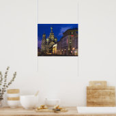 Kirche des Erretters des verschütteten Blutes Poster (Küche)
