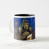 Kirche des Erretters des verschütteten Blutes Zweifarbige Tasse (Vorderseite Links)
