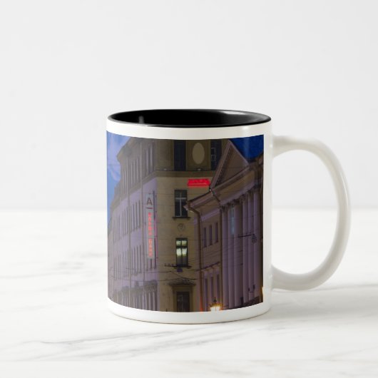 Kirche des Erretters des verschütteten Blutes Zweifarbige Tasse (Rechts)