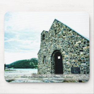 Kirche des Guten Sheperd Neuseeland Mousepad