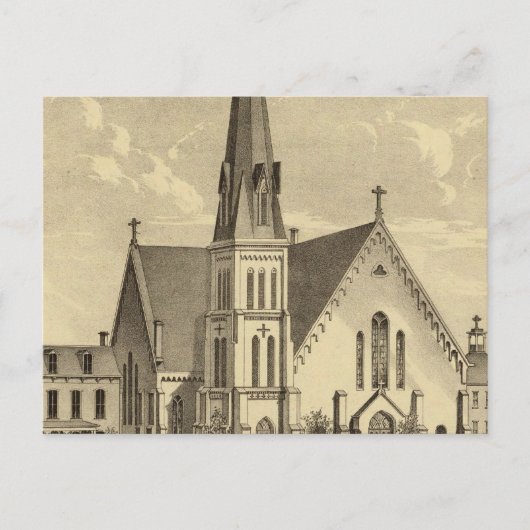 Kirche des Heiligen Herzens - Freiheit des Ostens Postkarte (Vorderseite)