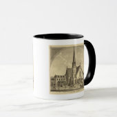 Kirche des Heiligen Herzens - Ost-Freiheit Tasse (VorderseiteRechts)