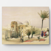Kirche des Heiligen Sepulchers, Jerusalem, Teller  Fotoplatte (Vorderseite)
