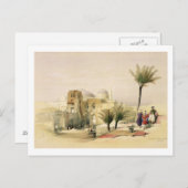 Kirche des Heiligen Sepulchers, Jerusalem, Teller Postkarte (Vorne/Hinten)