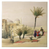 Kirche des heiligen Sepulchre, Jerusalem, Platte Fliese (Vorderseite)