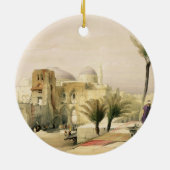 Kirche des heiligen Sepulchre, Jerusalem, Platte Keramik Ornament (Hinten)