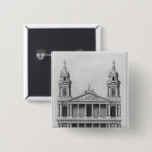 Kirche des Heiligen-Sulpice Button (Vorne & Hinten)