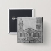 Kirche des Heiligen-Sulpice Button (Vorne & Hinten)