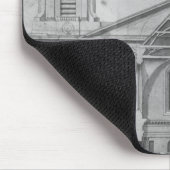 Kirche des Heiligen-Sulpice Mousepad (Ecke)