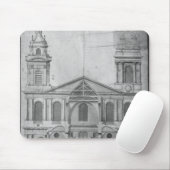 Kirche des Heiligen-Sulpice Mousepad (Mit Mouse)