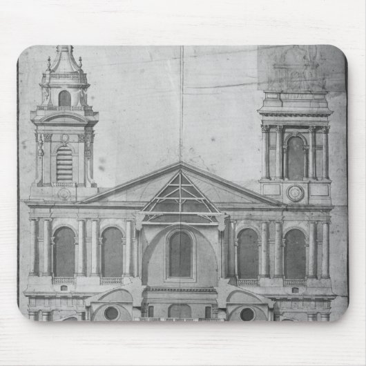 Kirche des Heiligen-Sulpice Mousepad (Vorne)