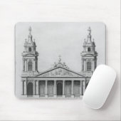Kirche des Heiligen-Sulpice Mousepad (Mit Mouse)