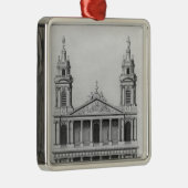 Kirche des Heiligen-Sulpice Silbernes Ornament (Rechts)