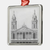 Kirche des Heiligen-Sulpice Silbernes Ornament (Links)