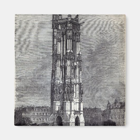 Kirche des Hl. Jacques de la Boucherie Magnet (Vorne)