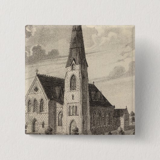 Kirche des hl. Peter und Wohnsitz Button (Vorderseite)
