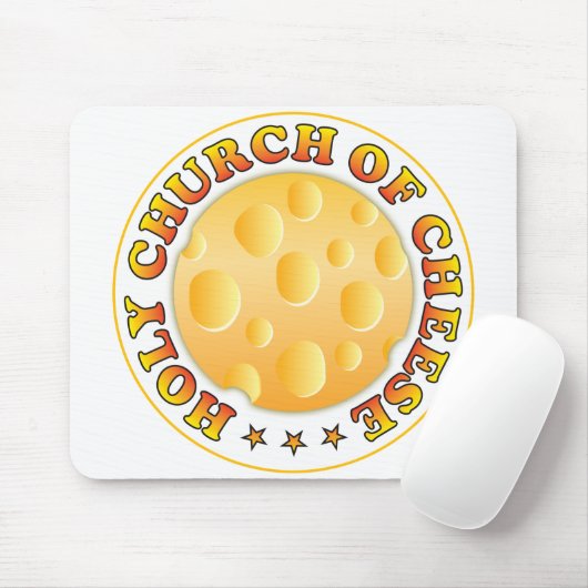 Kirche des Käses Mousepad (Mit Mouse)