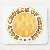Kirche des Käses Mousepad (Vorne)