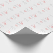 Kirche des Kommunaltags Geschenkpapier (Ecke)