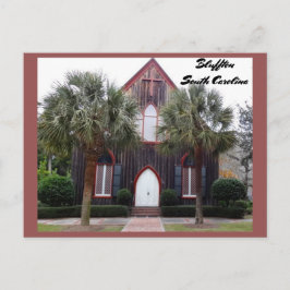 Kirche des Kreuzes - Bluffton, South Carolina Postkarte
