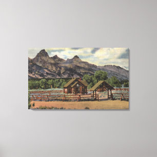 Kirche des Transfiguration Leinwanddruck