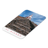Kirche El Hierro Aussicht Kühlschrankmagnet Magnet (Linke Seite)