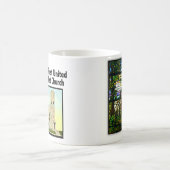 Kirche FENSTER Tasse (Mittel)