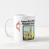 Kirche FENSTER Tasse (Links)