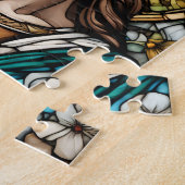 Kirche festgehaltenes Glas Jesus Puzzle (Seite)