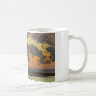 Kirche Frederic Edwin - Himmel am Sonnenuntergang, Kaffeetasse