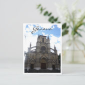 Kirche Genf Postkarte (Stehend Vorderseite)