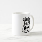 Kirche Gerettet Jesus Kaffeetasse (VorderseiteRechts)