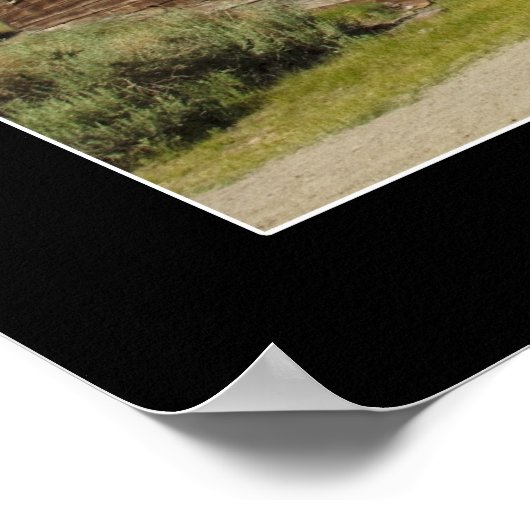 Kirche Ghost Town Poster (Ecke)