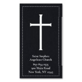 Kirche Heiliges Kreuz Magnetische Visitenkarte (Vorderseite Vertikal)