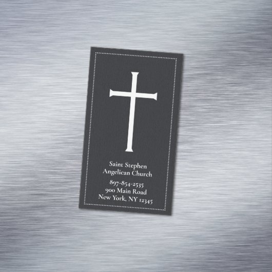 Kirche Heiliges Kreuz Magnetische Visitenkarte (Beispiel)