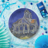 Kirche im Auvers-sur-Oise durch Vincent van Gogh Pappteller (Party)
