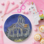 Kirche im Auvers-sur-Oise durch Vincent van Gogh Pappteller (Party)