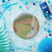 Kirche im Land-Pappteller Pappteller (Party)