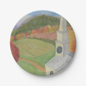 Kirche im Land-Pappteller Pappteller (Vorderseite)