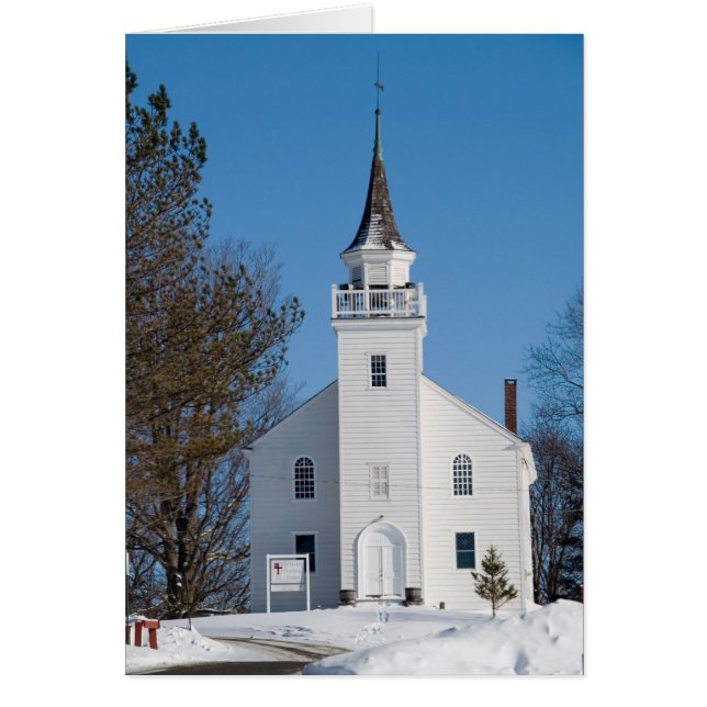 Kirche im Winter (Vorne)