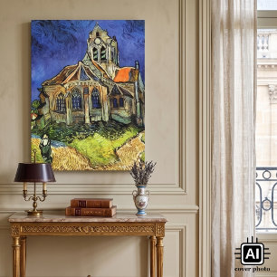 Kirche in Auvers-sur-Oise von Vincent van Gogh Leinwanddruck