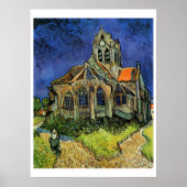 Kirche in Auvers, The Poster (Vorne)
