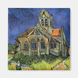 Kirche in Auvers von Vincent van Gogh Magnet