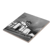 Kirche in Azoren Fliese (Seite)