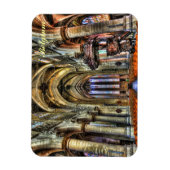 Kirche in Belgien Magnet (Vertikal)